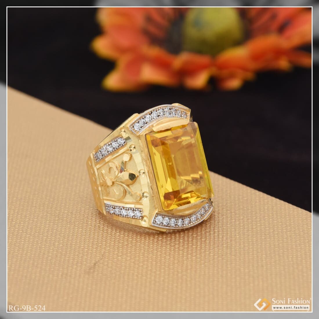 A.W. Custom Made Men's Yellow Sapphire Ring - Joseph Schubach Jewelers | Mens  ring designs, Stone ring design, Yellow sapphire rings